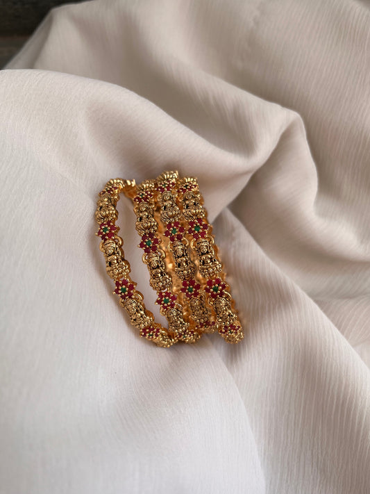 AD Lakshmi bangles (set of four) B127