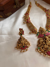 Antique Jadau Lakshmi Devi necklace NC913