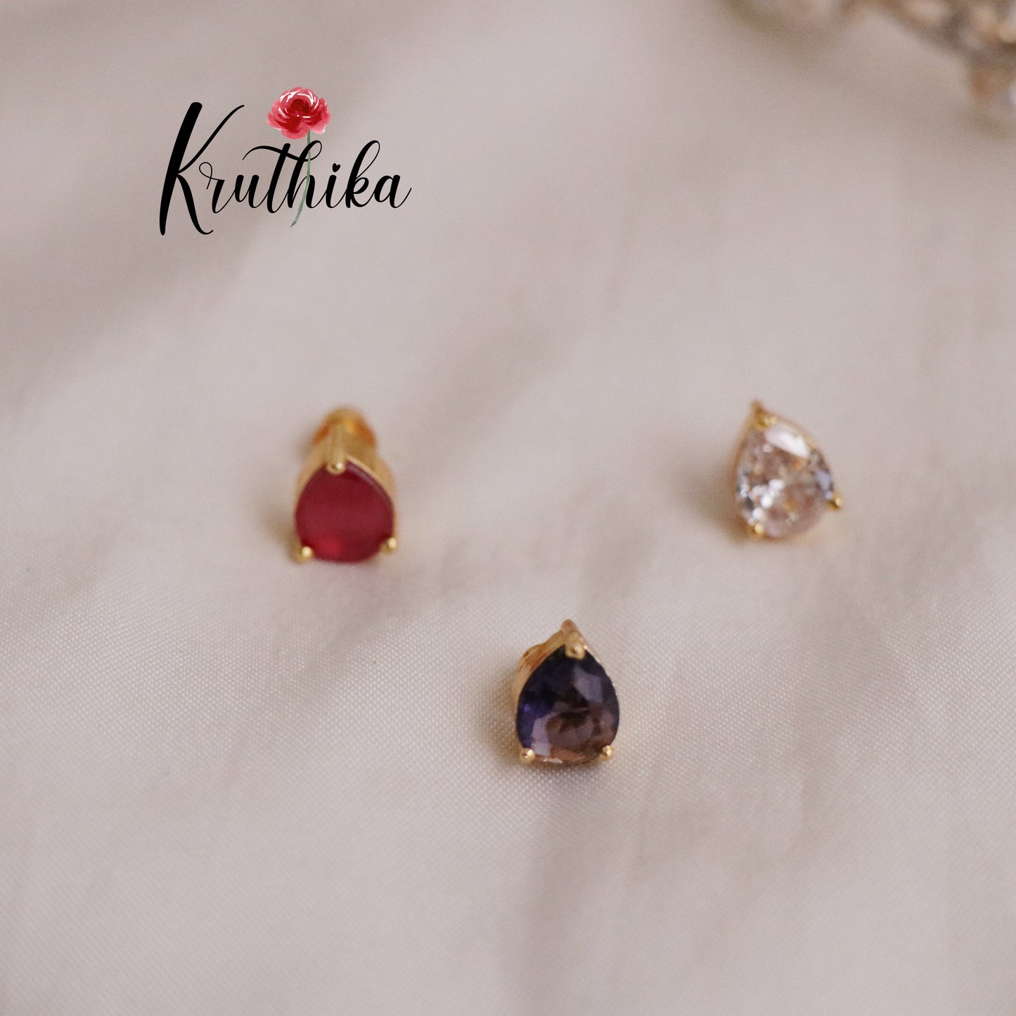 Beautiful CZ Sparking Peacock Changeable Stone with Pearl Drops Hip Belt V278