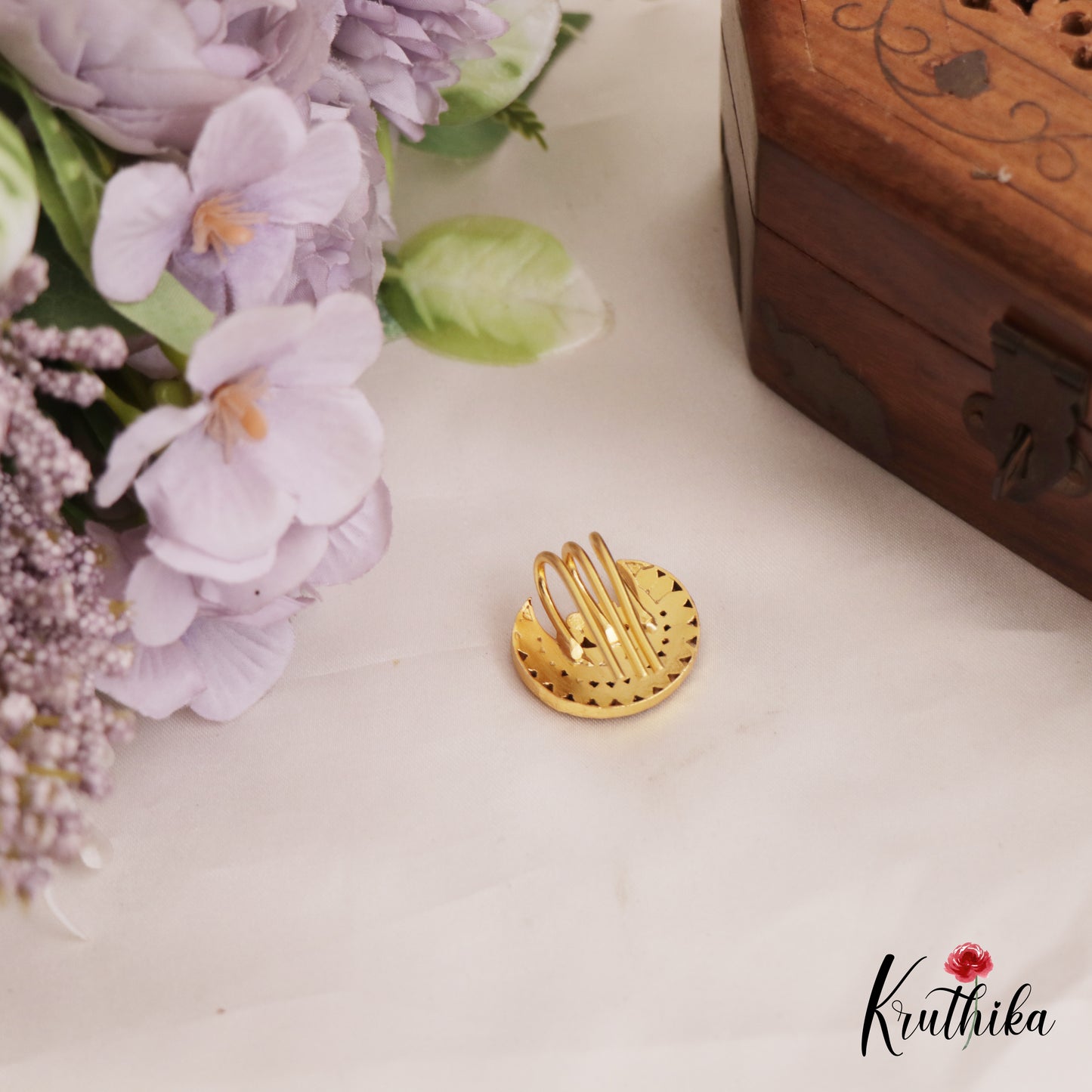 Trendy Floral Motifs Kemp Jada Billa J361
