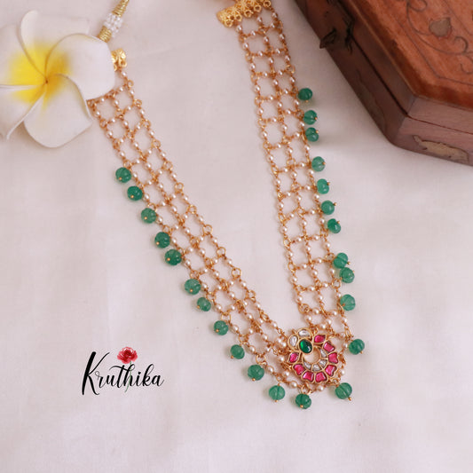 Beuatiful Jadau Necklace NC1849