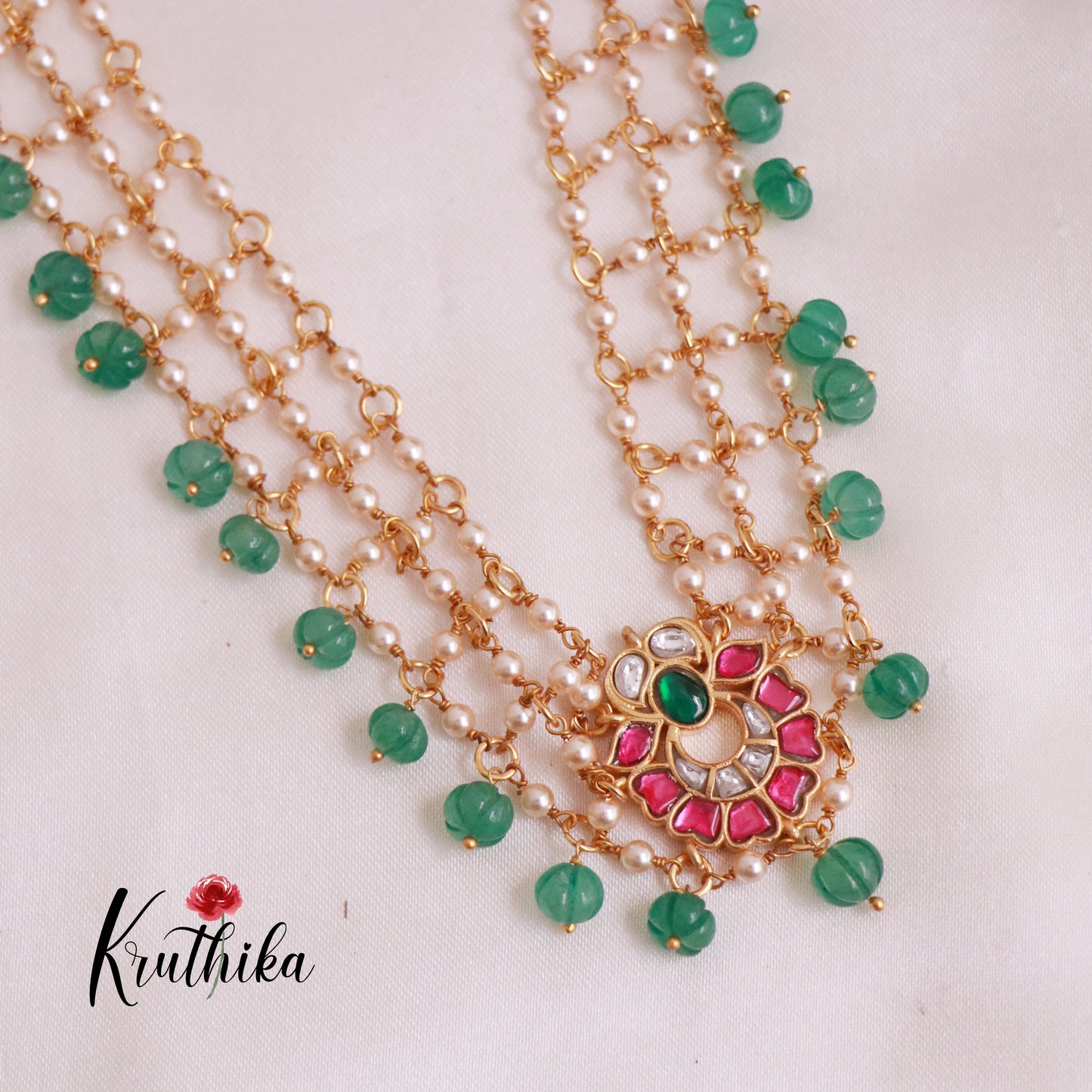 Beuatiful Jadau Necklace NC1849