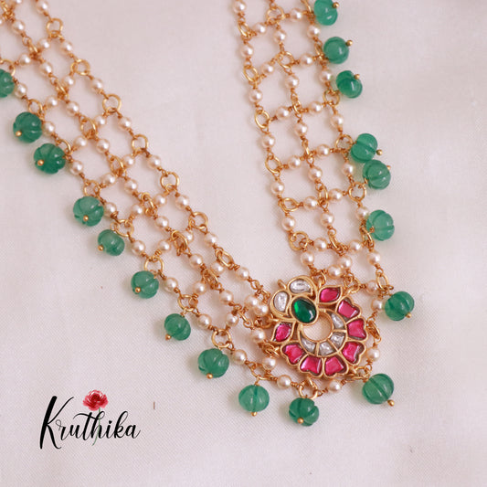 Beuatiful Jadau Necklace NC1849