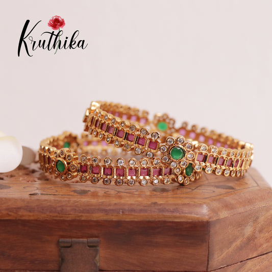 Beautiful Flower Bangles B193