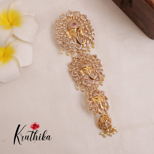 Beautiful Ganesha Temple Jada Billa J130