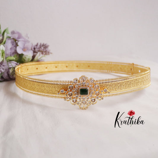 Simple Light Weight AD Sparking Victorian Hip Belt V266