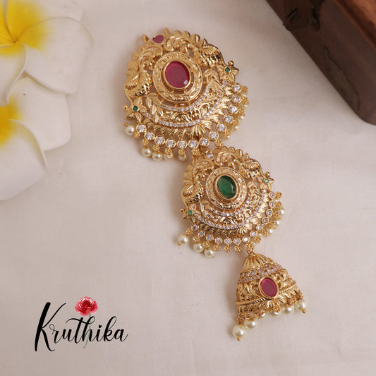 Gorgeous Peacock Jada Billa J134