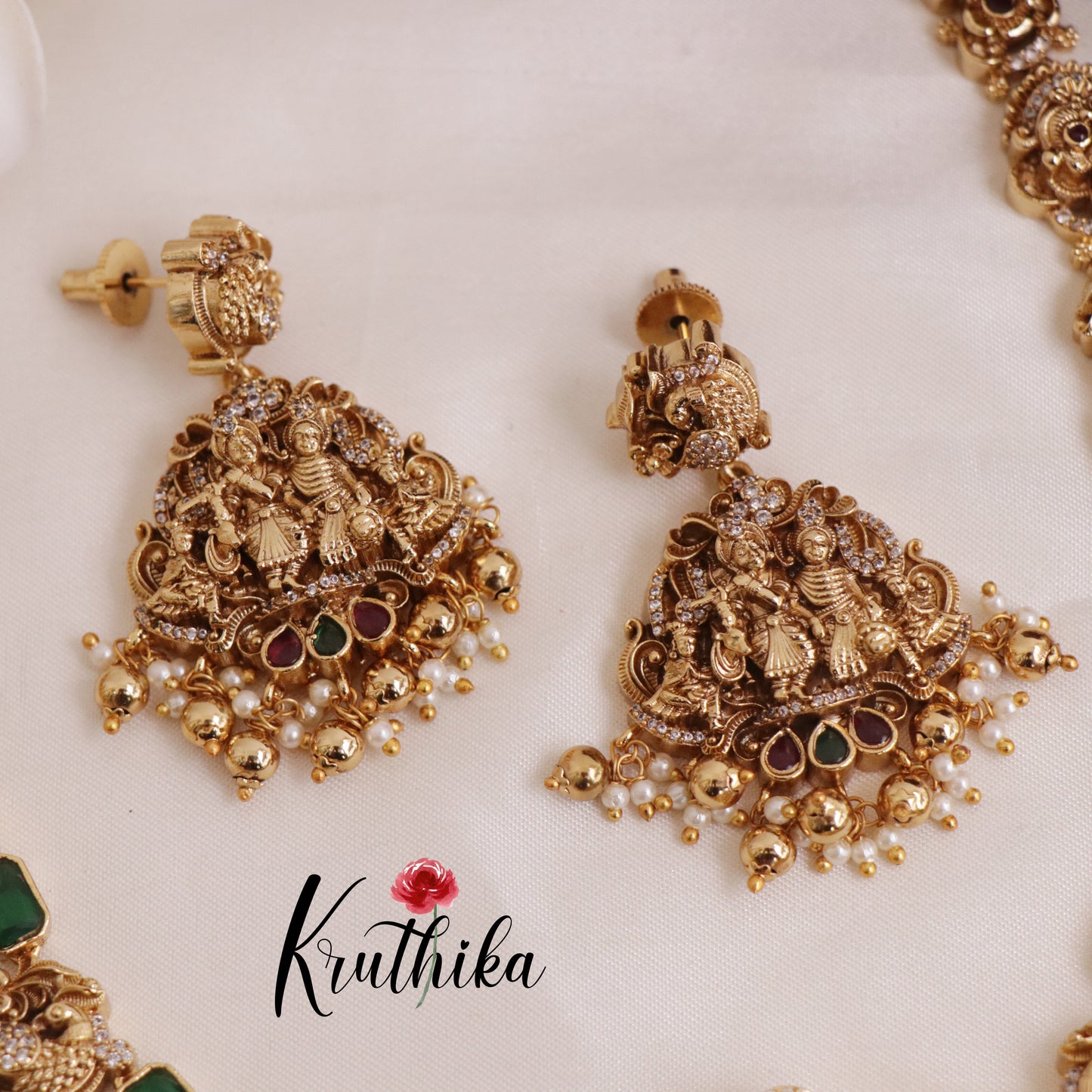 Premium Radha Krishna Haaram LH1864