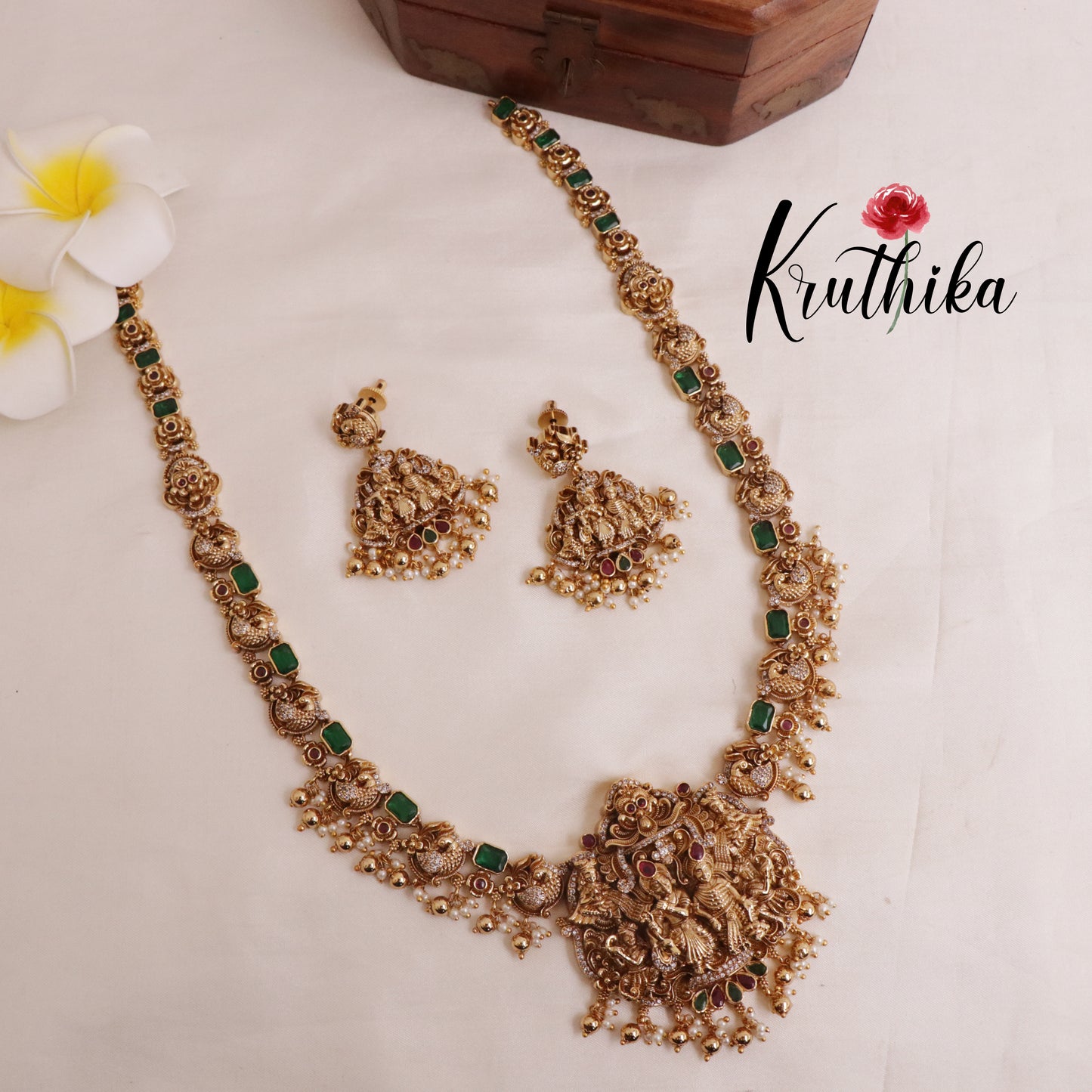 Premium Radha Krishna Haaram LH1864
