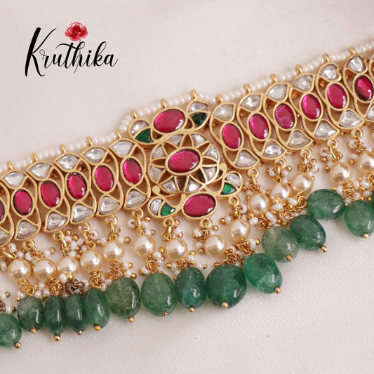 Pretty Multi Stone Chocker NC1984