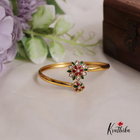 Classic Floral Openable Kada B349