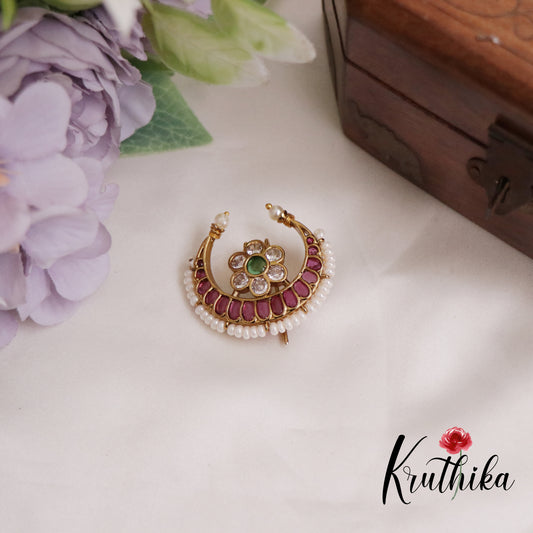 Beautiful Kemp Chandra Surya Hair Ornaments J201