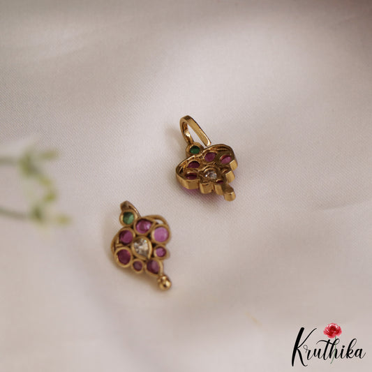 Pretty Kemp Teardrop Earcuffs | Upper Earrings | Bugadi Earrings E890