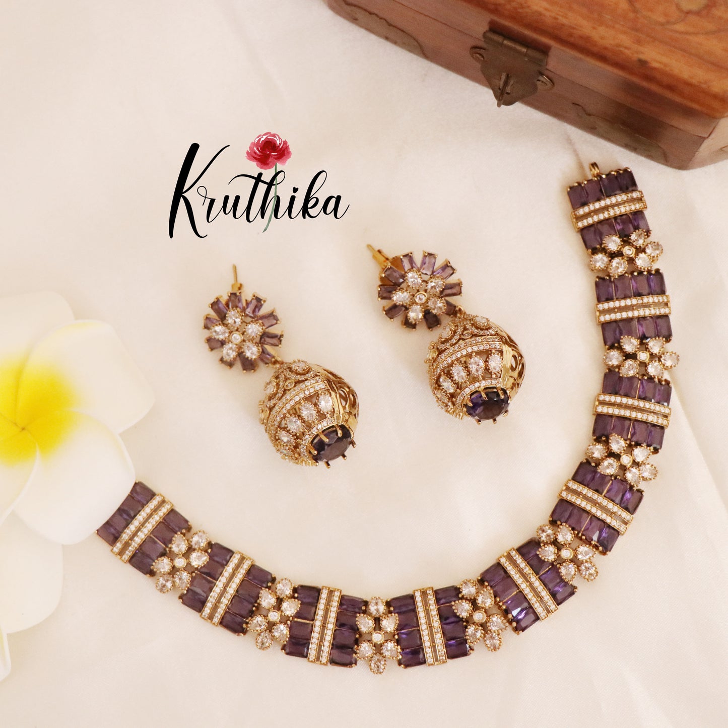 Beautiful Victorian Jadau Chocker NC1753