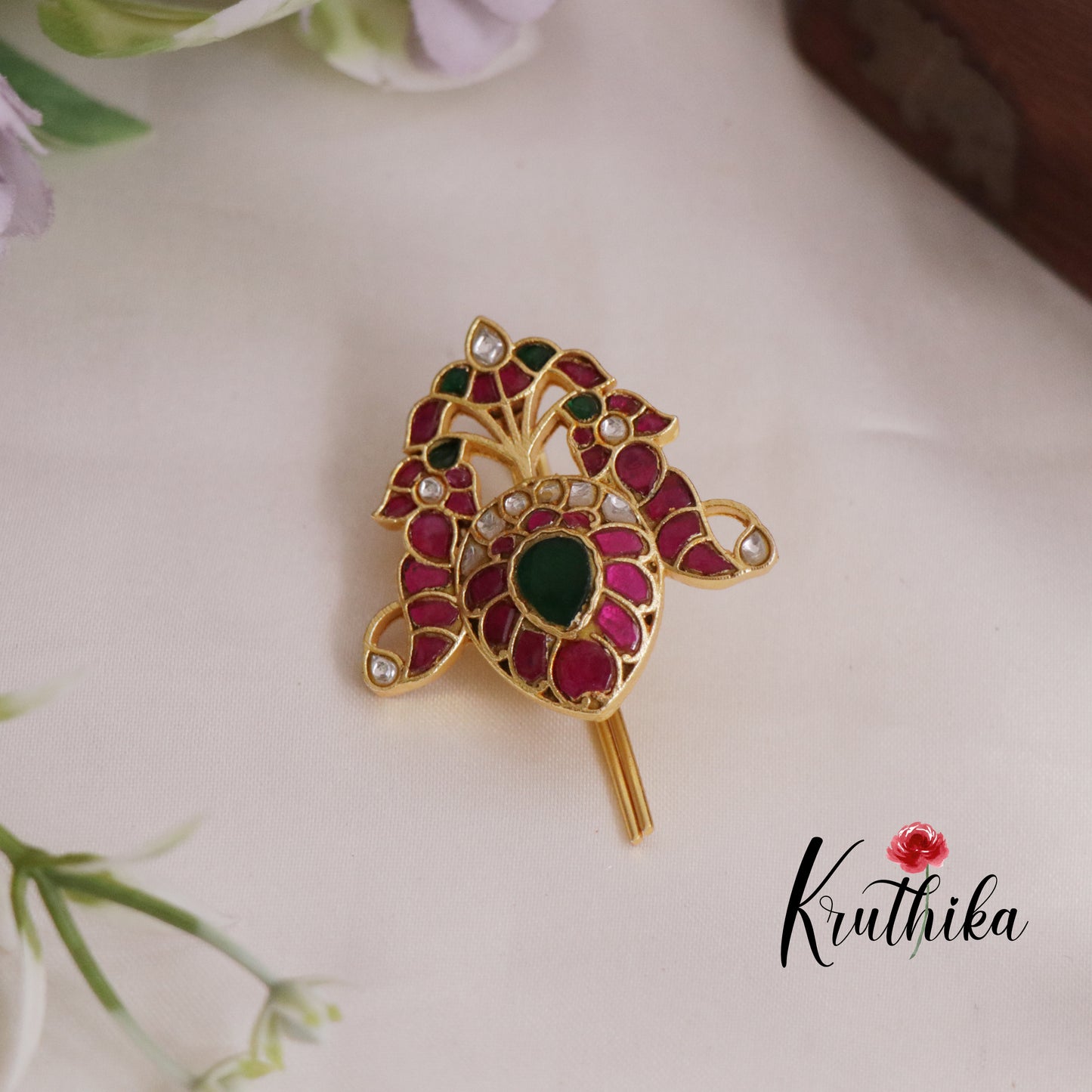 Classic Kundan Jadau Jada Billa J234