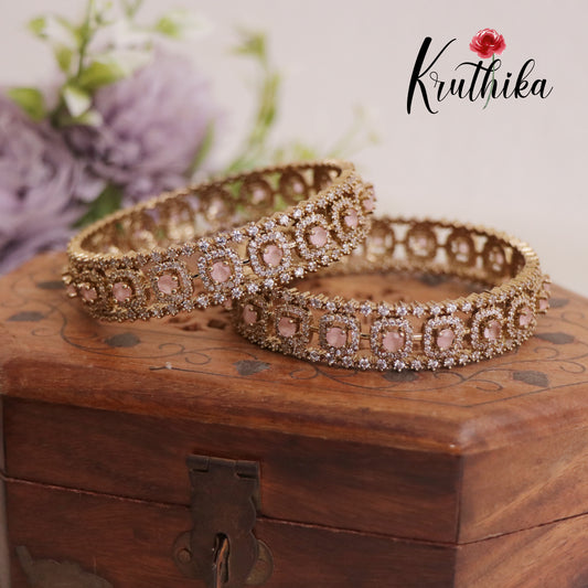 Beautiful Sparking AD/Victorian Bangles B204 (Available in 3 Colours)