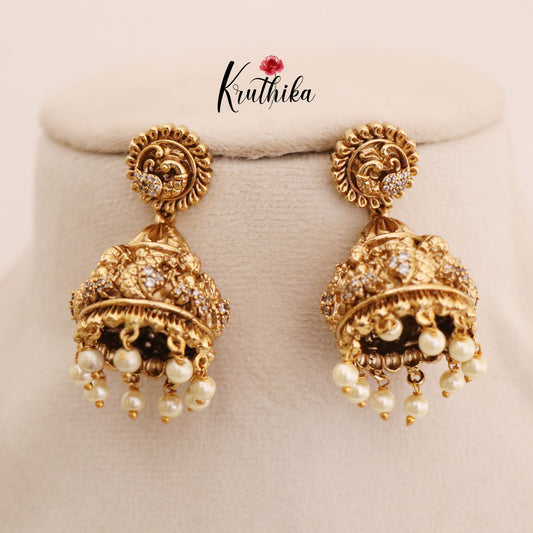 Trendy Peacock Jhumkas E450