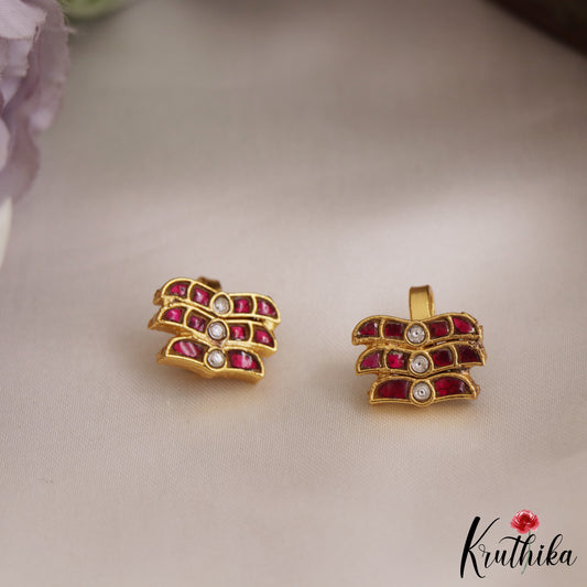 Classic Kemp Earcuffs | Upper Earrings | Bugadi Earrings E869