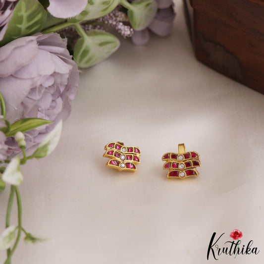 Classic Kemp Earcuffs | Upper Earrings | Bugadi Earrings E869