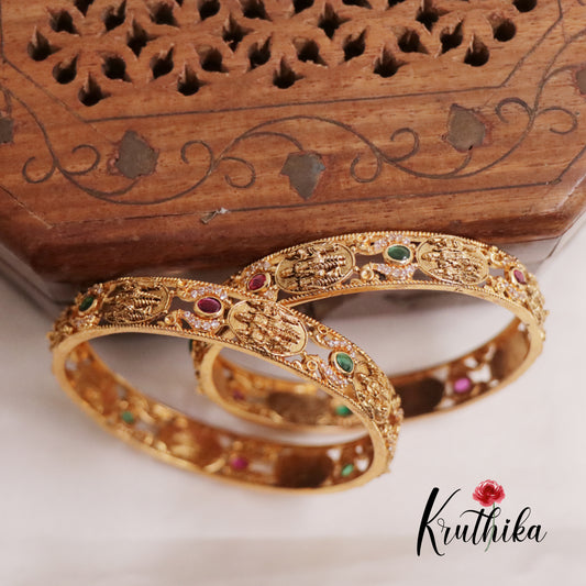 Beautiful Antique Temple Bangles B271 (Set of 2 Bangles)
