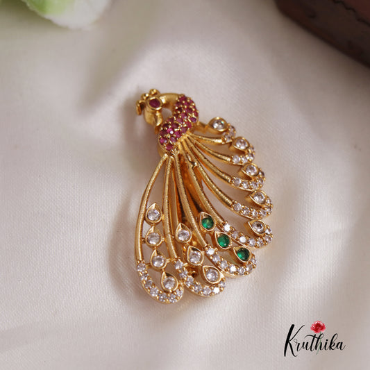 Stunning Peacock Trendy Saree Pin SP31