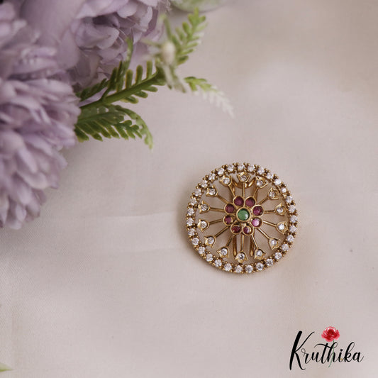 Beautiful Floral Motifs Chandra Surya Kemp Hair Ornaments J358