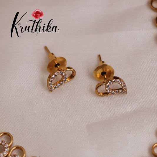 Pretty CZ Antique Stone Necklace NC1978