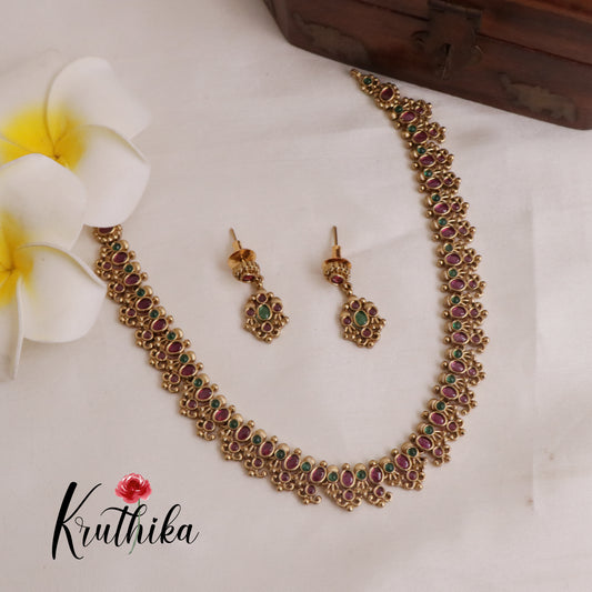 Beautiful Multi Stone Necklace NC1959