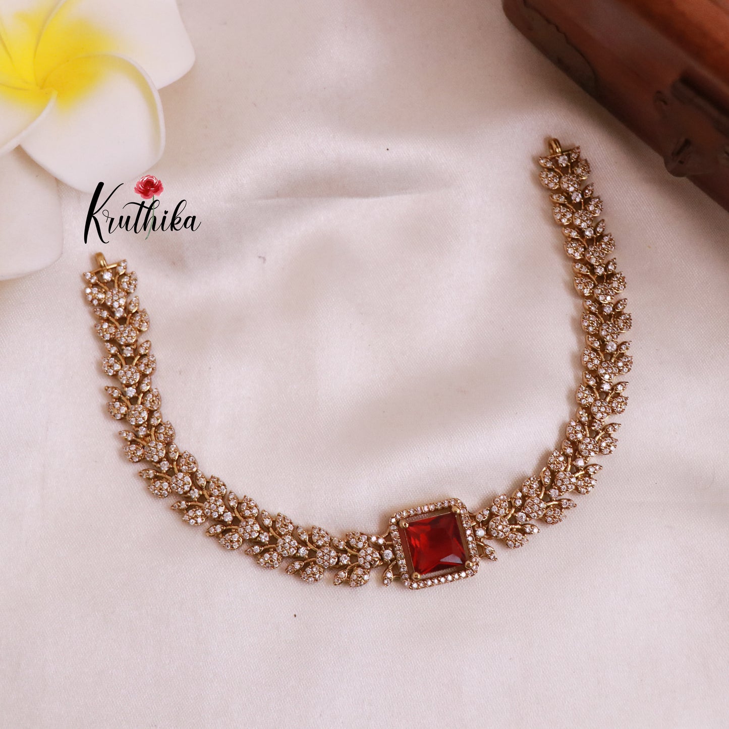 Simple AD Victorian Chocker NC1867 (Available in 2 Colours)