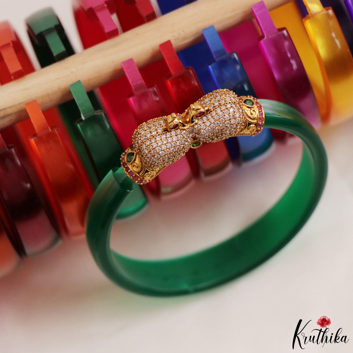 12 in 1 - Interchangeable Single Kada Bangle - B595