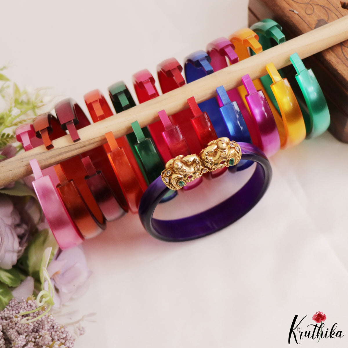 12 in 1 - Interchangeable Single Kada Bangle - B596