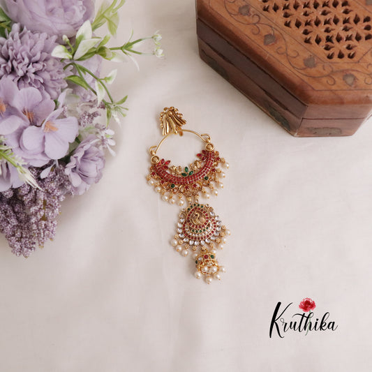 Premium Kemp AD Peacock Chanbali Jada J158