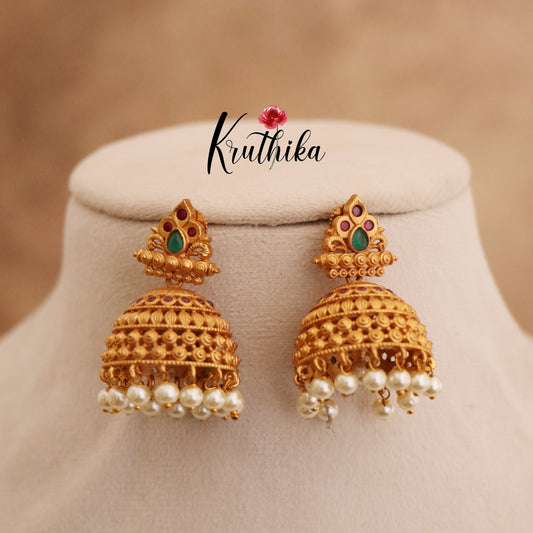 AD Kemp Jhumkas E64