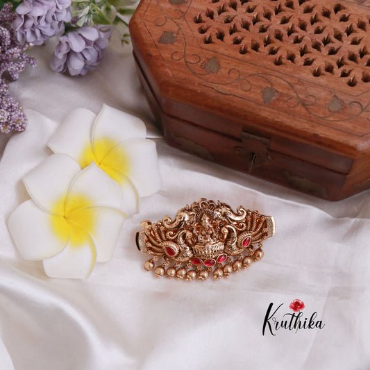 Premium Lakshmi Jadau Hair clip J92 (Two color options)
