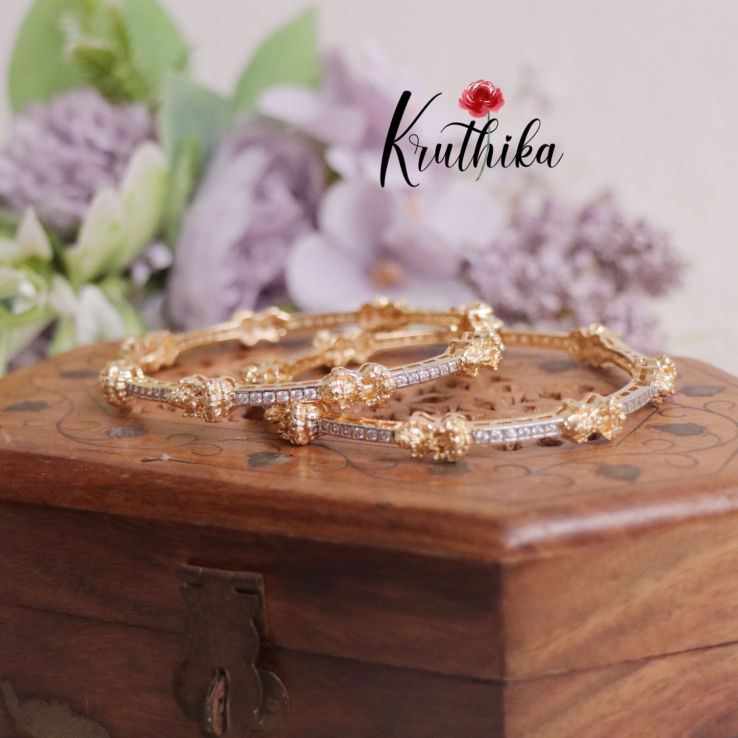 Beautiful CZ Elite Sparking Bangles B224