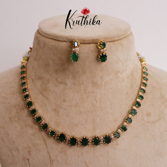 Classic AD Victorian Necklace NC2275 (Available in 2 Colors)