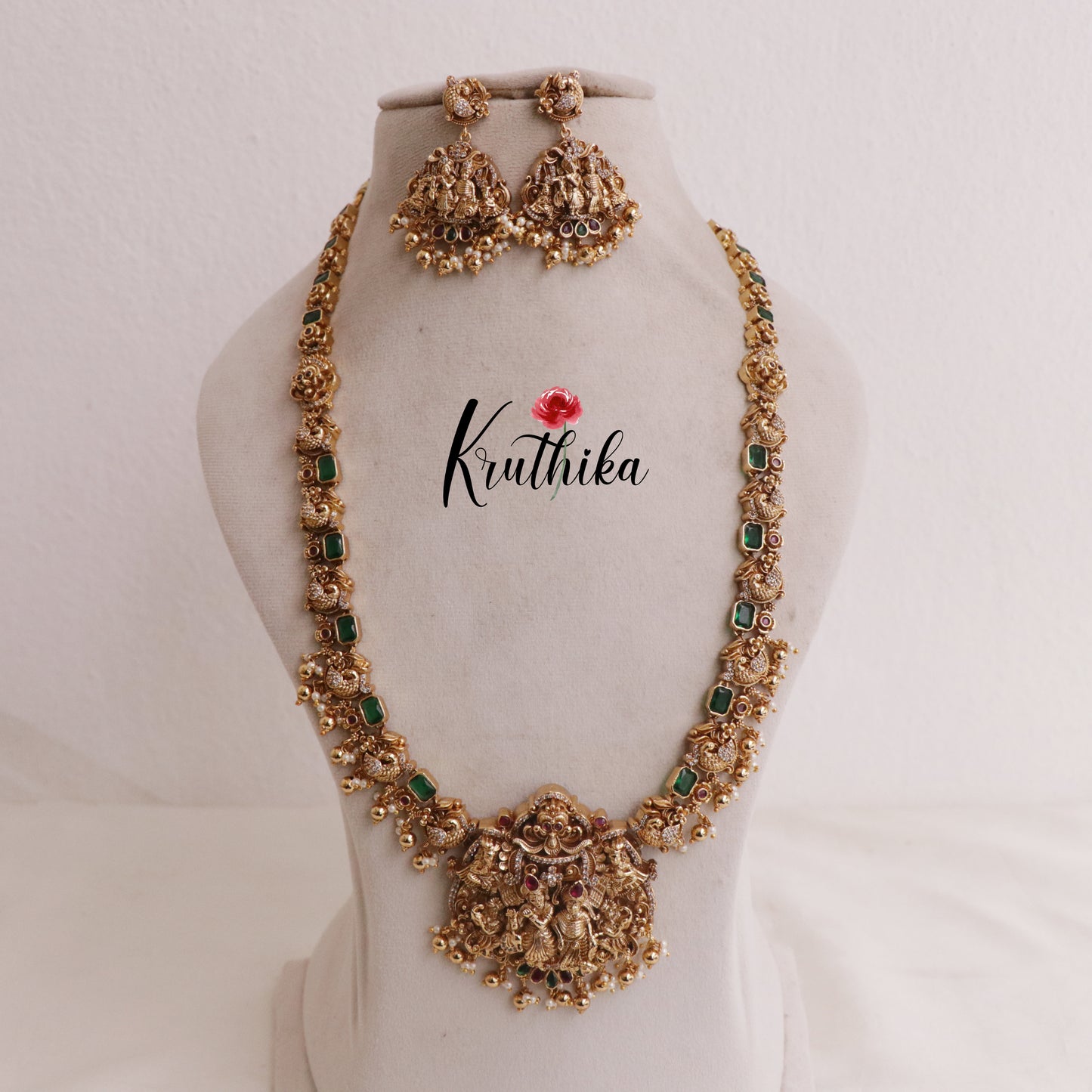 Premium Radha Krishna Haaram LH1864