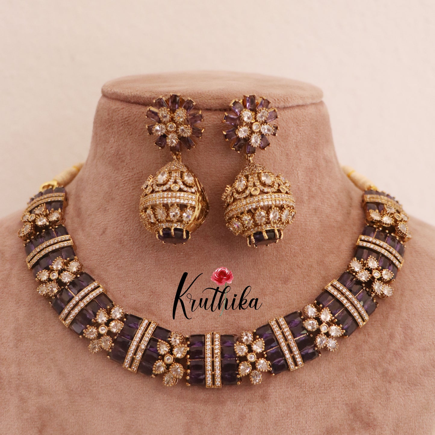 Beautiful Victorian Jadau Chocker NC1753