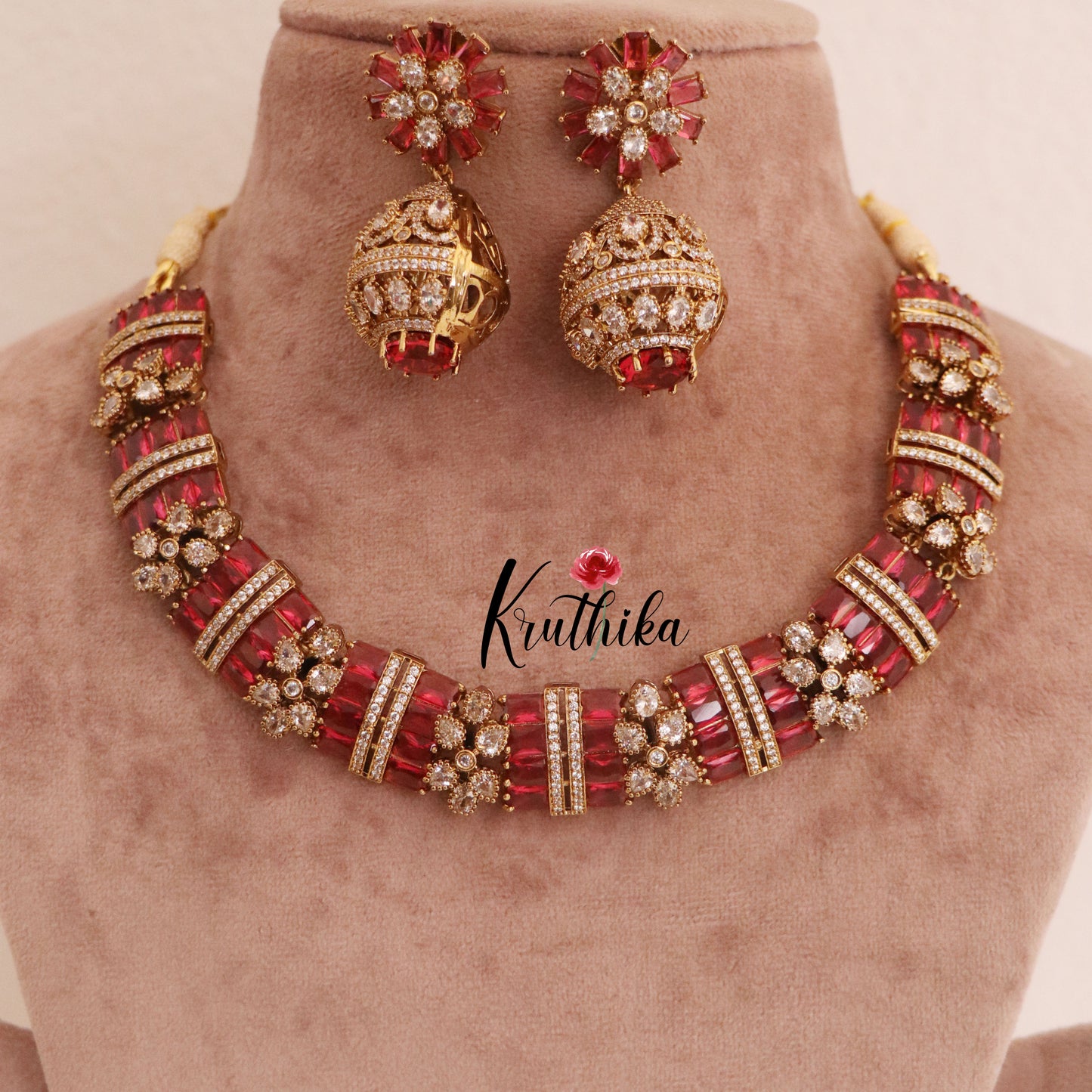 Beautiful Victorian Jadau Chocker NC1753