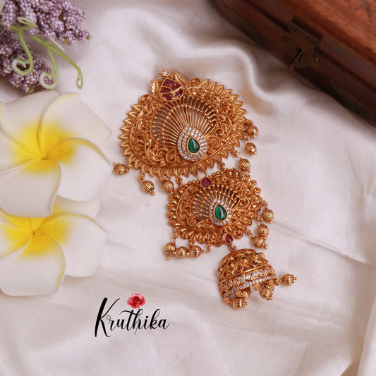 Premium CZ Antique Jada Billa J110