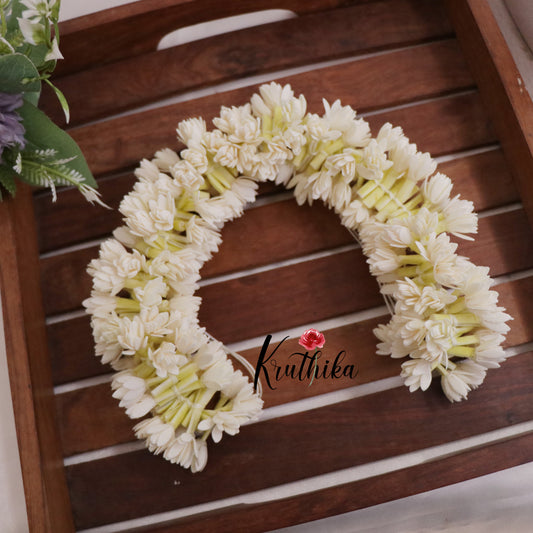 Real Look-Alike Flower Buds String (Kagada Malle) Light Weight & Reusable G04 Style -Length 15 inches