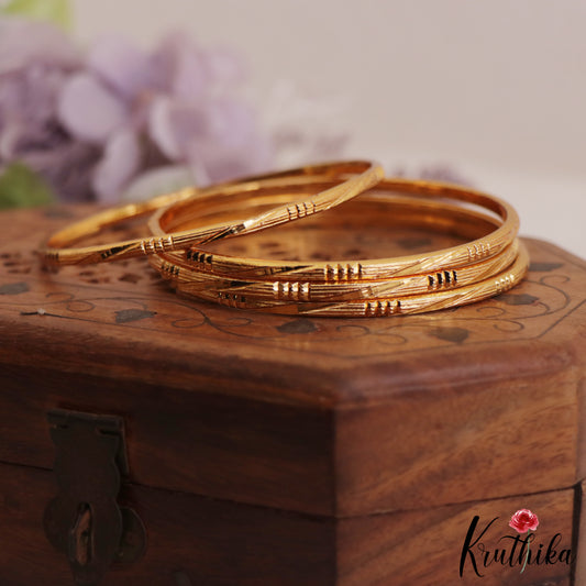 Elegant Daily Wear Bangles B398 (Set of 4 Bangles)