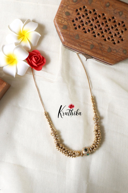 Cluster beads balls chain NC1268