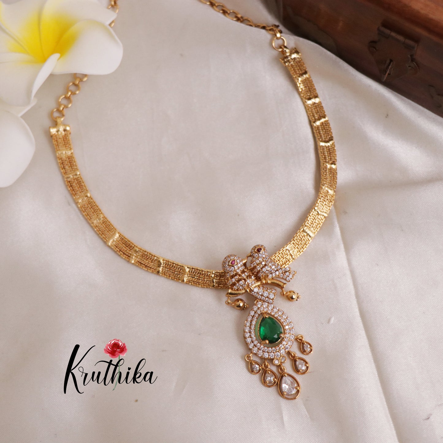 Simple Pretty CZ Stone Necklace NC1950