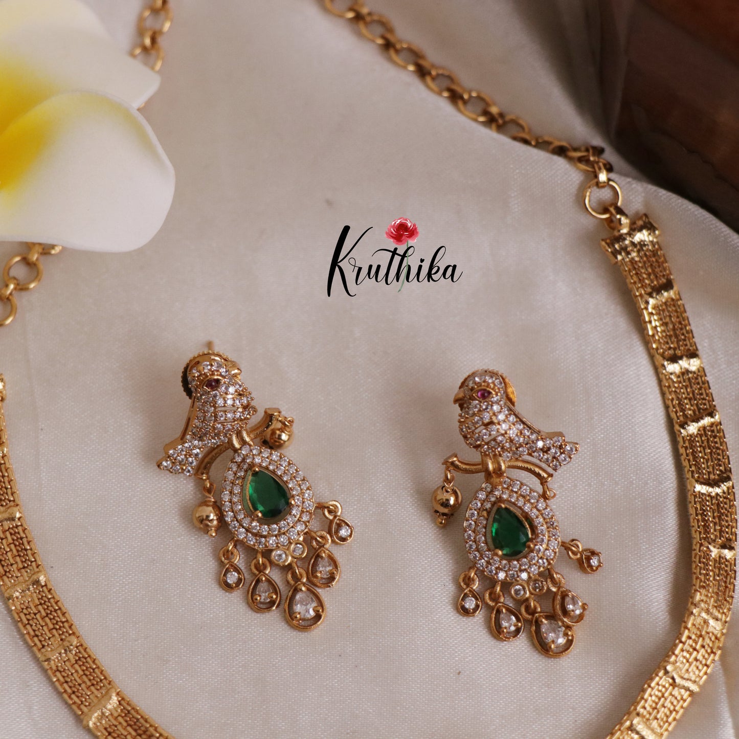 Simple Pretty CZ Stone Necklace NC1950