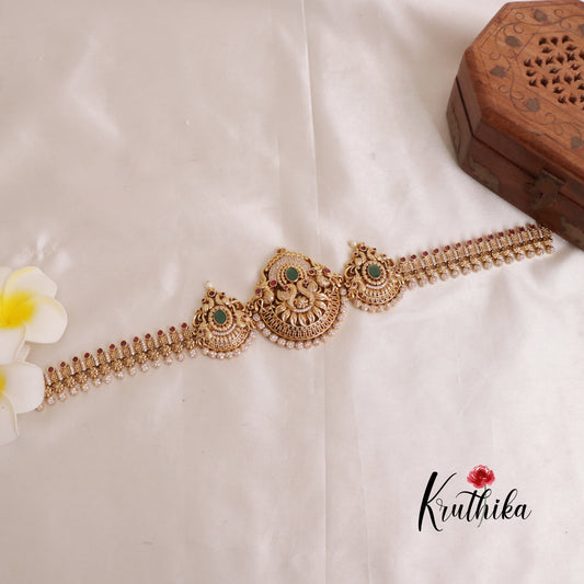 Beautifull Peacock design hip chain V247