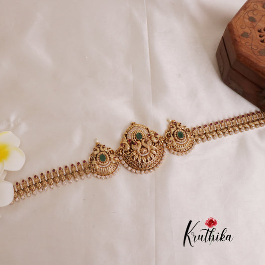 Beautifull Peacock design hip chain V247