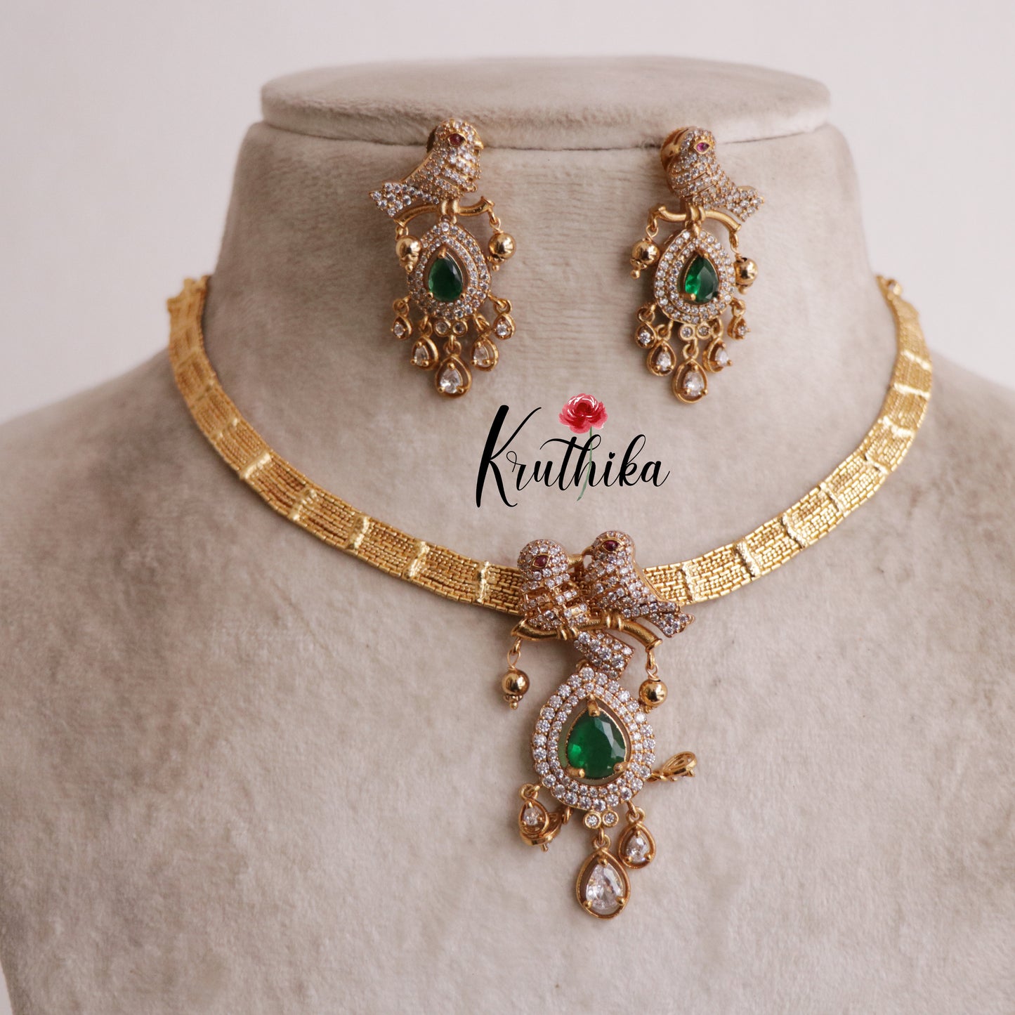 Simple Pretty CZ Stone Necklace NC1950