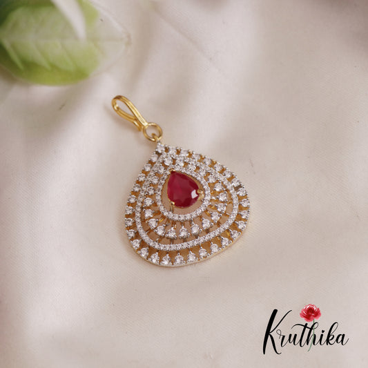 Trendy CZ Sparkling Teardrop Maang Tikka MT336 (Available In 2 Colors)