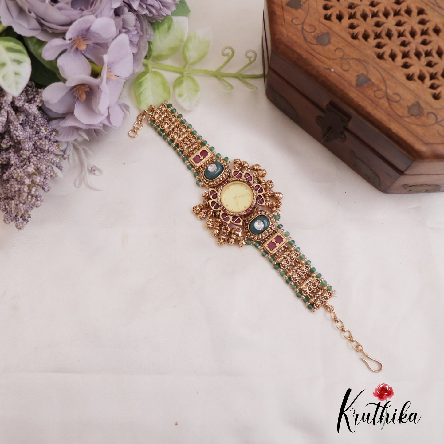 Gorgeous Statement Antique Bracelet Watch B446